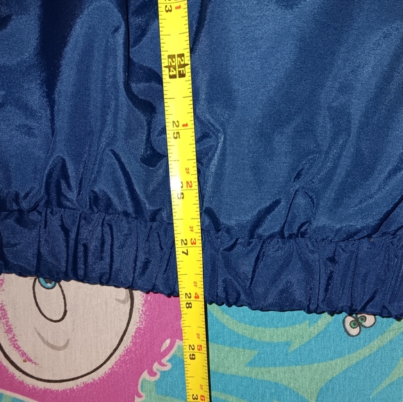 New 90s Logo 7 Michigan Wolverines Vintage Pullover Winter Coat U of M Jacket - Picture 5 of 6